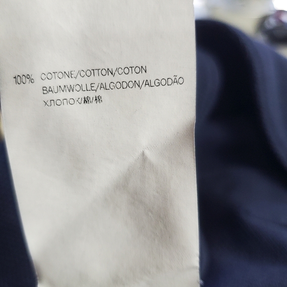 GUCCI Girl's Size 10 Blue Faded Stone Washed Piquet Blazer Jacket New with Tags - Picture 5 of 7